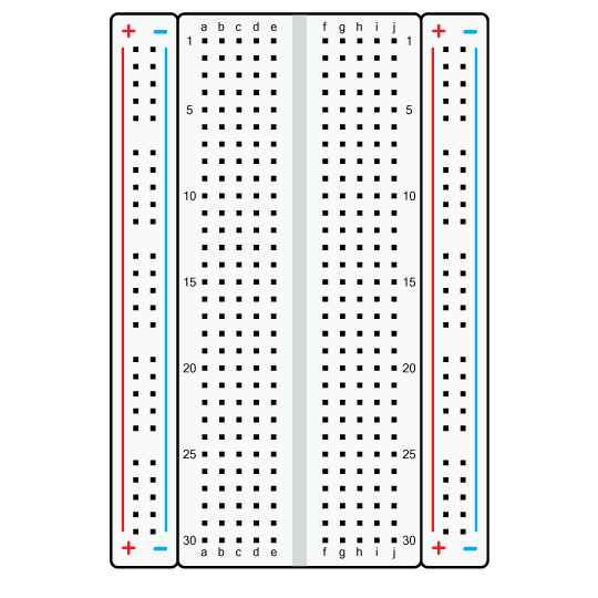 Breadboard diagram